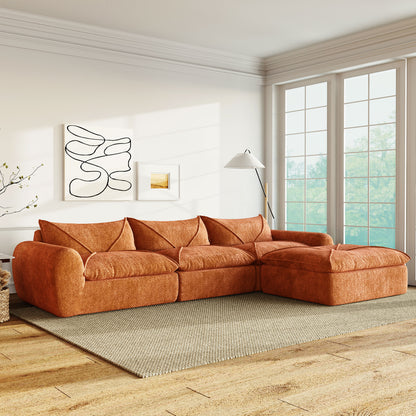 Modular Sectional Sofa Frameless Design