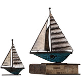 Load image into Gallery viewer, Iron sailboat ornaments - MinimalVue