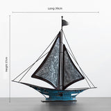 Load image into Gallery viewer, Iron sailboat ornaments - MinimalVue