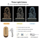 Load image into Gallery viewer, Custom Any Shape 3D Acrylic Lamp Picture - MinimalVue