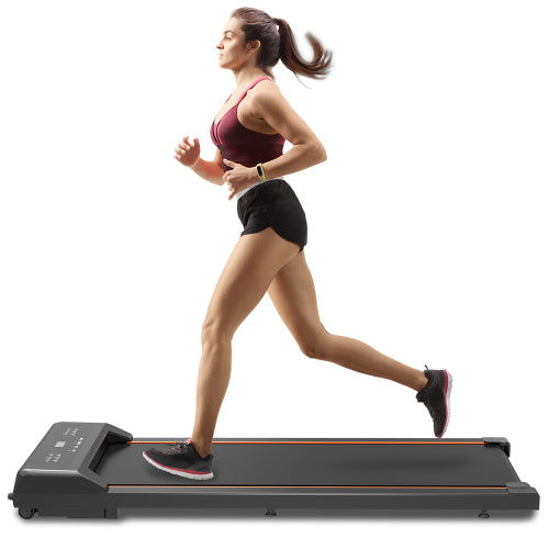 Walking Pad Under Desk Treadmill, LED Display and Remote Control Portable Treadmill