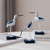 Load image into Gallery viewer, 3pcs Wooden seabird ornaments - MinimalVue