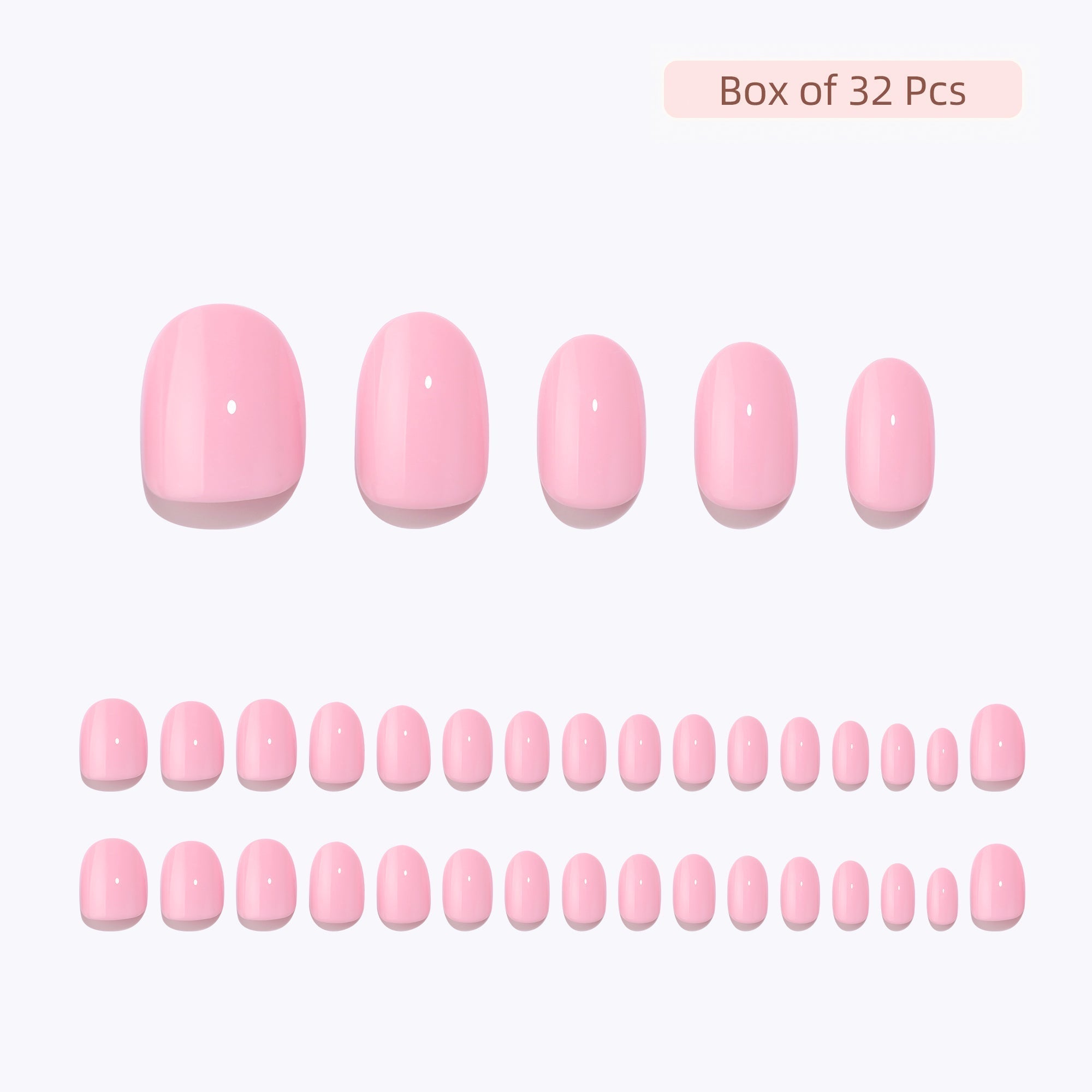15 Sizes-30 Pcs Acrylic Press On Nails A321 MH-4