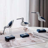 Load image into Gallery viewer, 3pcs Wooden seabird ornaments - MinimalVue