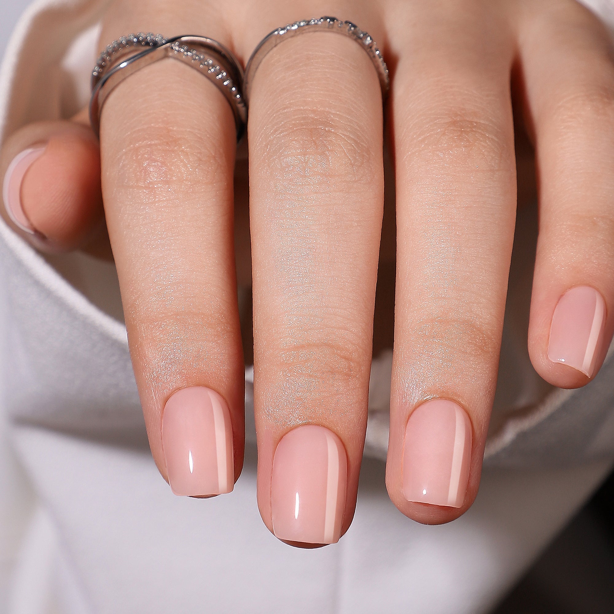 Gel Press On Nails 16 Sizes-32 Pcs Kit A445