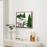 Load image into Gallery viewer, Bear Metal Art Moss Wall Decor - MinimalVue