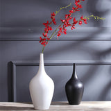 Load image into Gallery viewer, Decor Ceramic White Tall Vase - MinimalVue