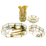 Load image into Gallery viewer, Retro Brass Storage Tray - MinimalVue