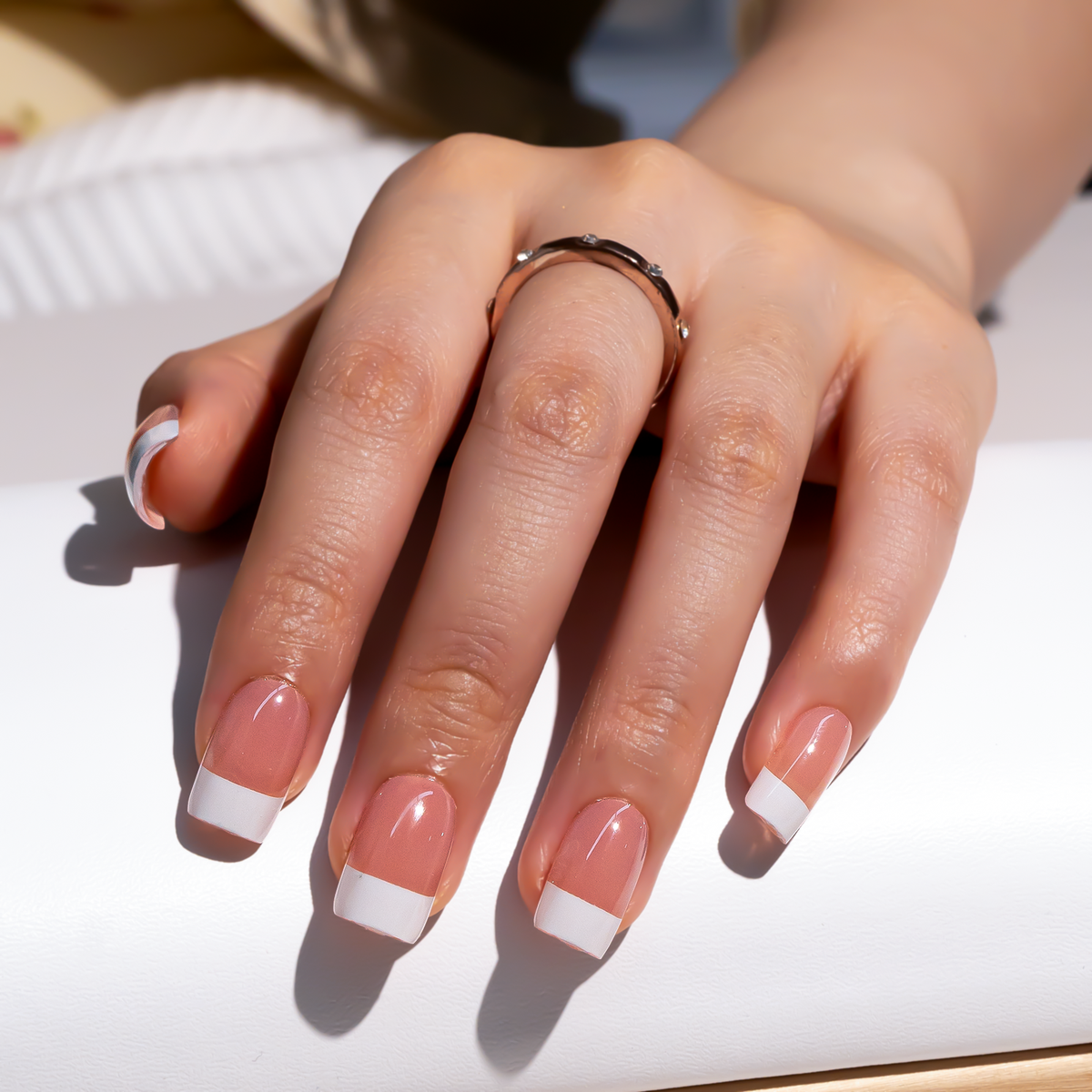 Kit de 32 faux ongles en gel, 16 tailles, X004OI6XH