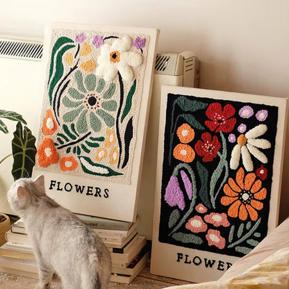 Large-Scale Garden Punch Needle Kits