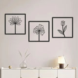 Load image into Gallery viewer, Metal flower wall decoration - MinimalVue