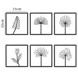 Load image into Gallery viewer, Metal flower wall decoration - MinimalVue