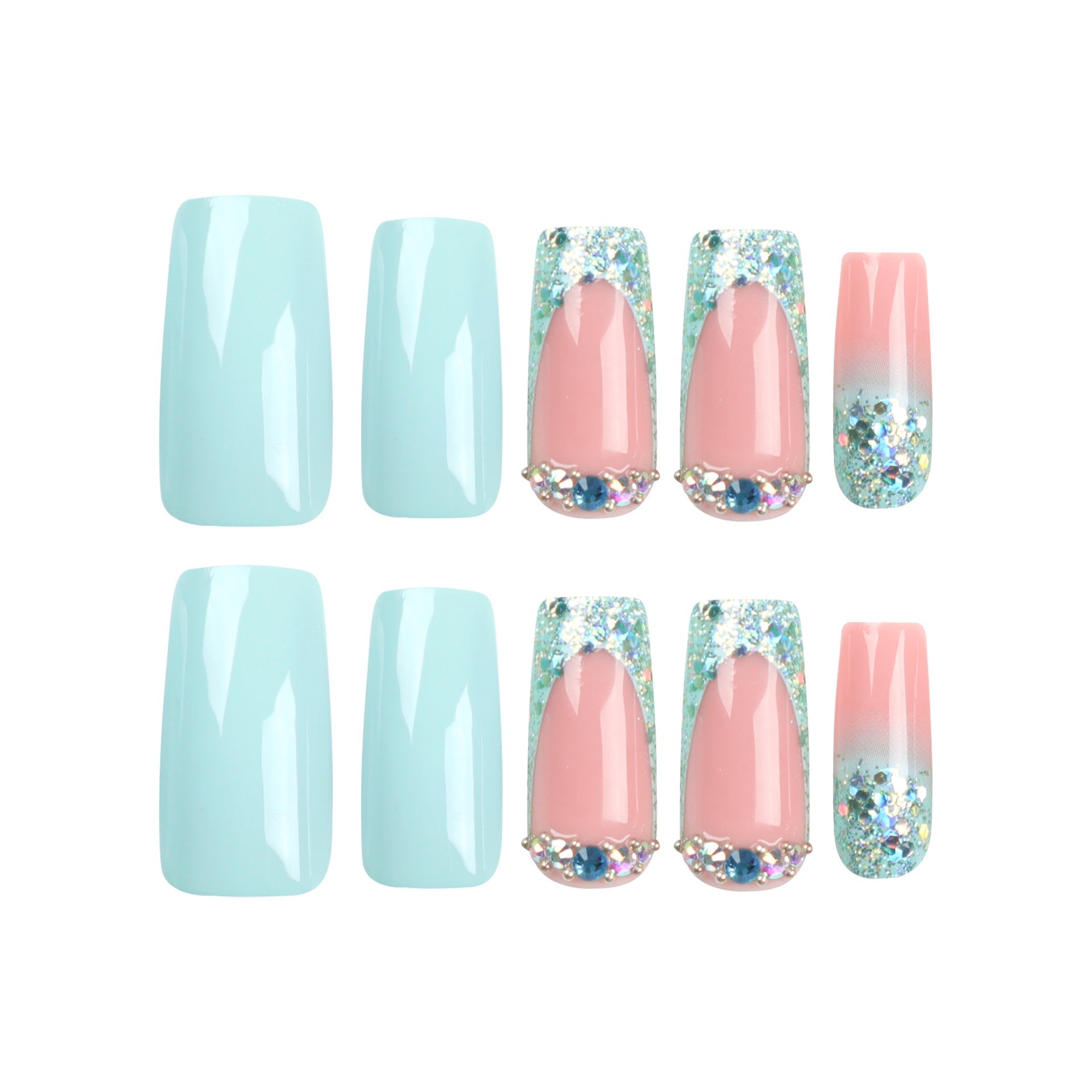 15 Sizes-30 Pcs Acrylic Press On Nails JP2811
