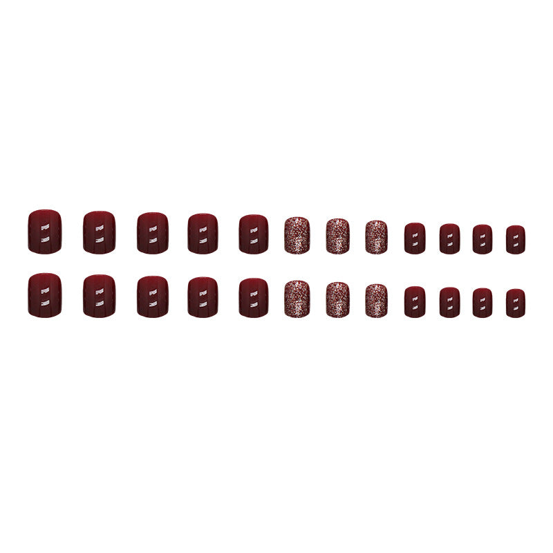 15 Sizes-30 Pcs Acrylic Press On Nails W1199