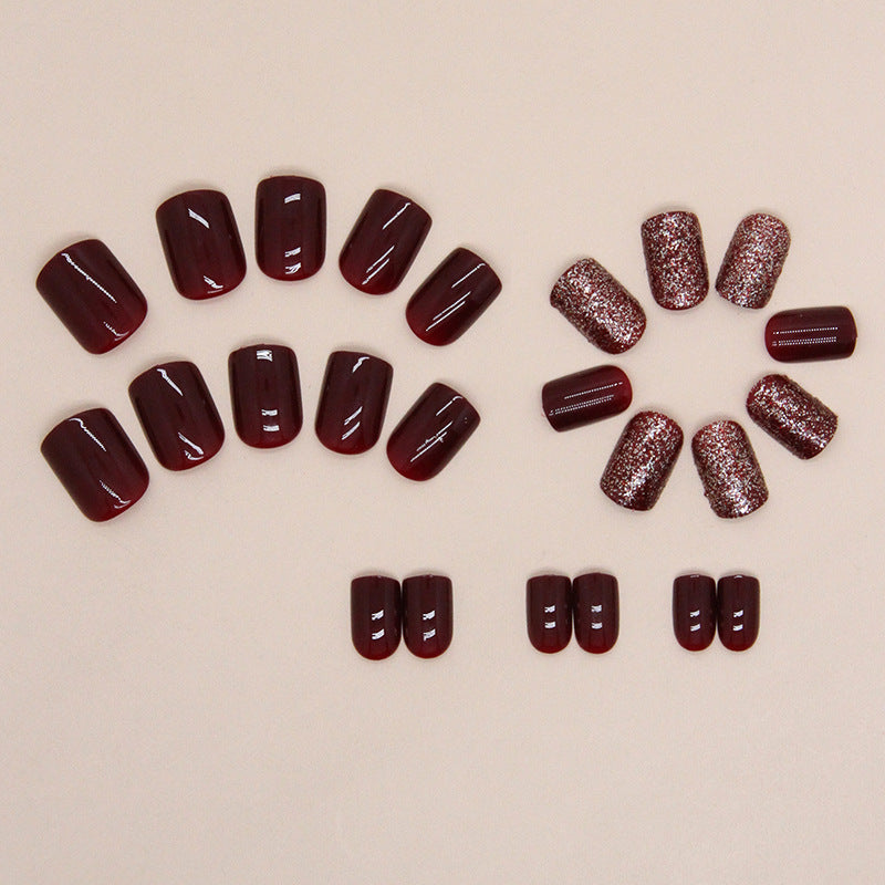 15 Sizes-30 Pcs Acrylic Press On Nails W1199