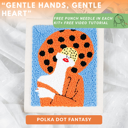 Urban Lady – Punch Needle Kit Celebrating Modern Feminine Grace