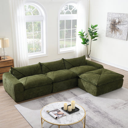 Modular Sectional Sofa Frameless Design